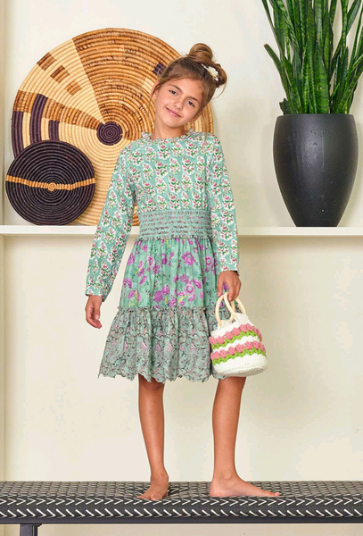 Porter Floral Shirred Waist Dress Hats to Hose Porter Floral Shirred Waist Dress Hats to Hose