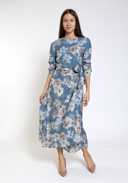 Weekend Belted Floral Dress