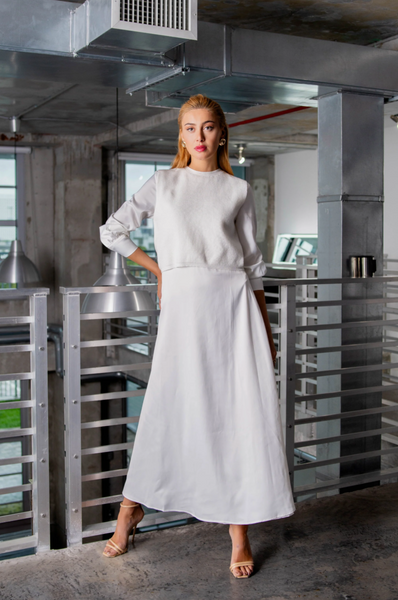 LUUM Slip Dress Sweater Set – Hats to Hose - Main Image