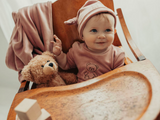 Bondoux Teddy Soft Velour Footie & Bonnet