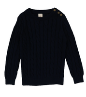 Analogie Cable Crewneck Sweater