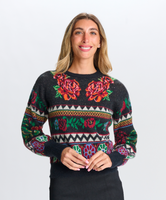 Paper Parachute Printed Sweater