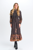 Paper Parachute Chiffon Paisley Dress