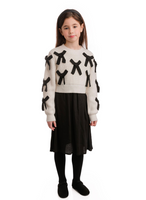 Luella Bow Sweater Dress