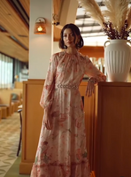 C&M Beaded Trim Dress