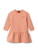 Puddles Heart Textured Dress