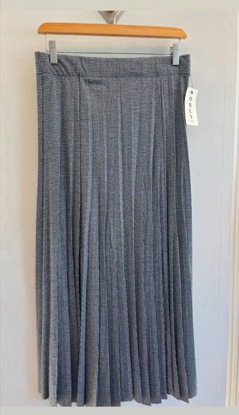 Orly Houndstooth Maxi Skirt