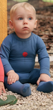 Bondoux Dark Blue Balloon Footie