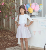 Belati Scallop Apron Dress