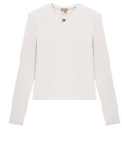 Positive Short Henley Tee