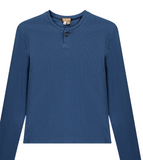 Positive Short Henley Tee