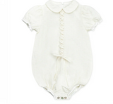 La Nina Girls Laced Front Romper