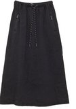 Emm Denim Maxi Zipper Skirt