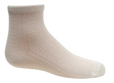 Zubii Daisy Texture Ruffle Edge Anklet