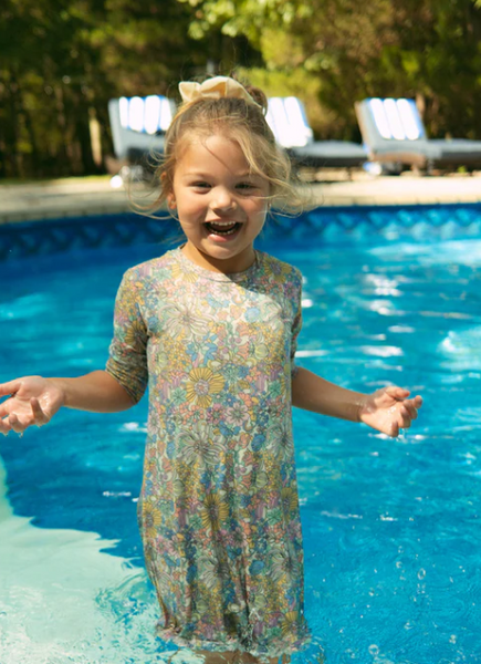 white christmas dresses WATER CLUB NAVY SWIM DRESS – Luibelle