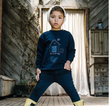 Analogie Sweet Campaign Boys Embroidered Sweatshirt