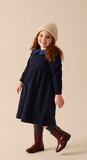 Analogie Sweet Campaign Denim Collar Sweatshirt Dress
