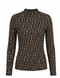 Riff Printed Mock Neck