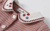 Nou Nelle Houndstooth Baby Bloomer Set