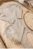 Bee & Dee Wings Pointelle Footie & Hat