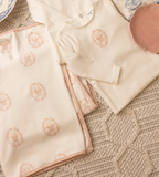 Bee & Dee Butterfly Motif Footie, Hat & Blanket