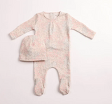 Bee & Dee Flowerscape Footie & Beanie