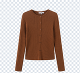 Honest Edit/Epik Thick Ribbed Knit Cardigan Set