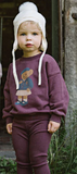 Analogie Bear Sweatshirt Set Girl
