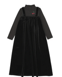 Lil Legs Mockneck Cherry Maxi