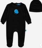 Laylay Puffed Shape Footie & Hat
