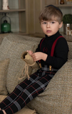 Miss Mini Boys Shabbos Overalls Set