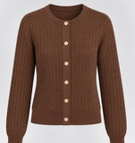 Aleeza Paris Camilla Cable Cardigan