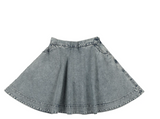 Lil Legs Denim Flared Skirt