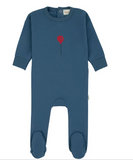 Bondoux Dark Blue Balloon Footie