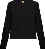 Positive Short Henley Tee