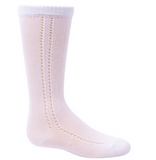 Zubii Side Crochet Knee Sock