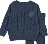 Analogie Chunky Cable Knit Toddler Set