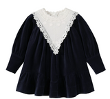 Nou Nelle Corduroy Lace Dress