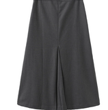 Story Back Kick Pleat Skirt