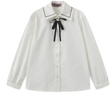 Minimal/ Mallory Merlot  V Detail Pinstriped Jumper & Vex Blouse