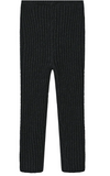 One Child Poppy Cable Knit Trim Sweater Set