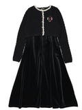 Lil Legs Crest Maxi Cardigan Set