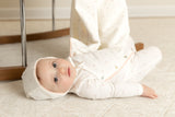 Bee & Dee Soft Dot Footie & Hat