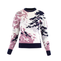 Profile Abstract Graphic Sweater