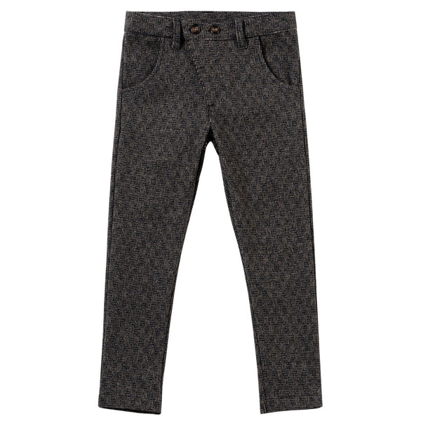 Klai Patterned Stretch Slim Pants