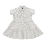 Klai White Applique Dress