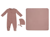Kipp Bebe Footie, Hat & Blanket