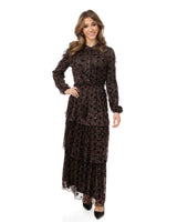 Link + Luxe Mesh Layered Dress