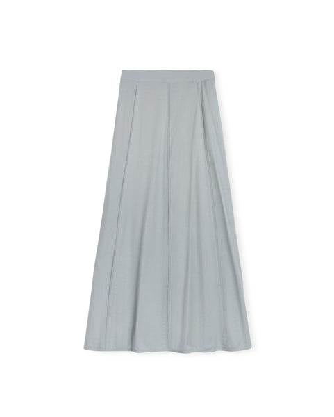 Slate Aline Zipper Waisted Maxi Skirt