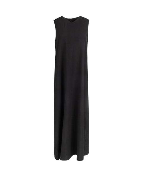 Story High Vneck Maxi Linen Jumper Story High Vneck Maxi Linen Jumper